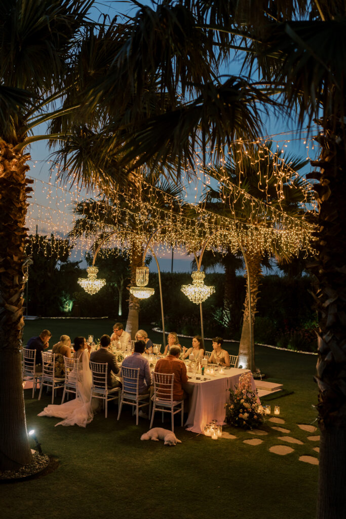 Romantic wedding portrait in Crete
